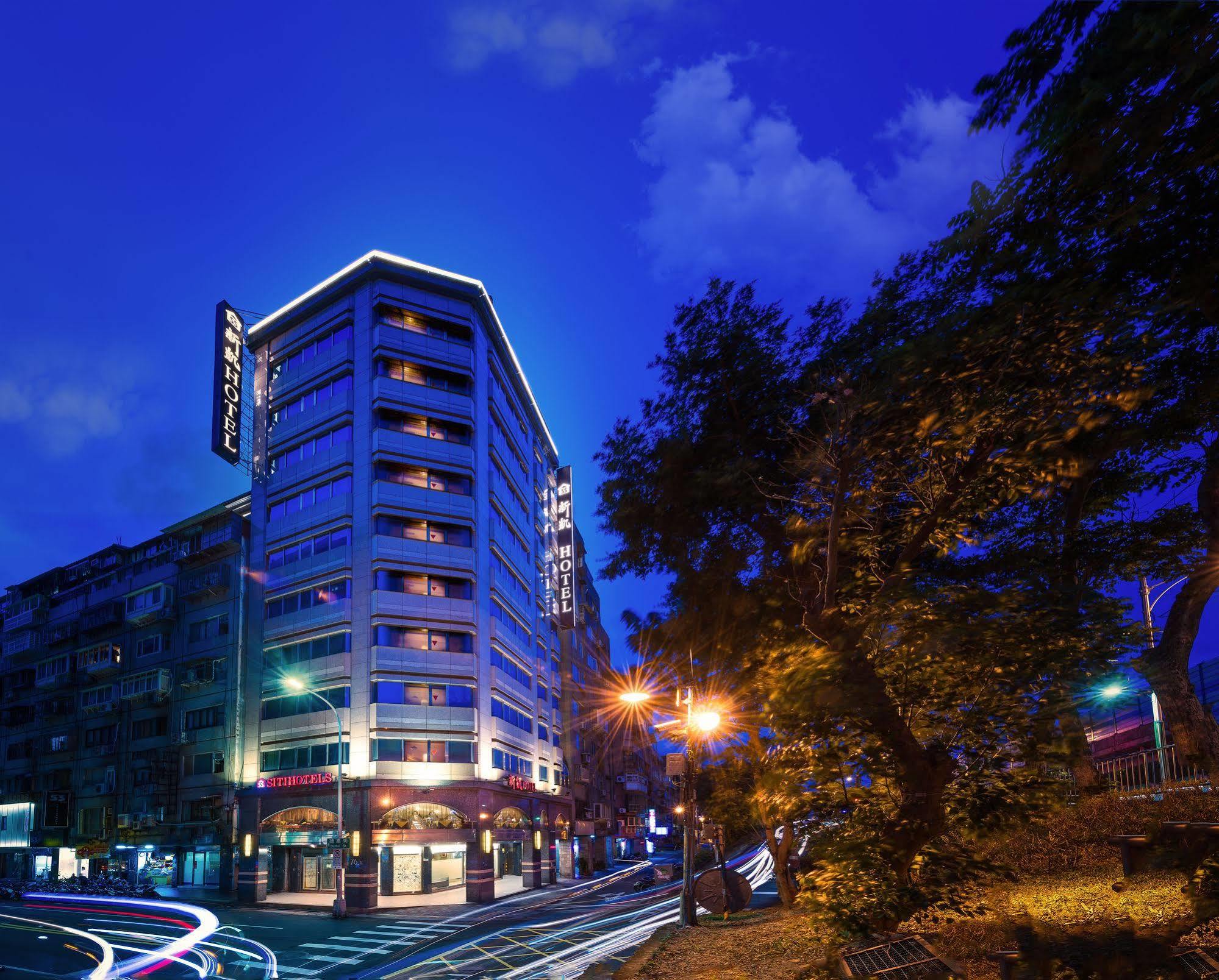 Silken Hotel Taipei Exteriör bild